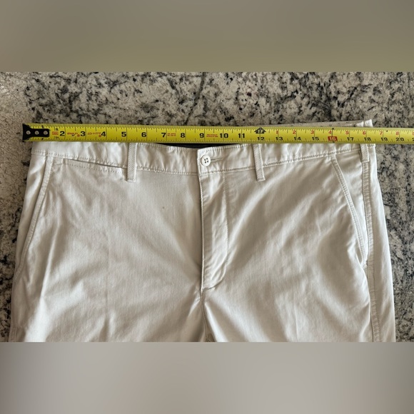 Cremieux Madison Fit Comfort Stretch Pants Off White Cream Men’s Size 36x32 - Picture 8 of 16